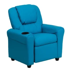 Emma And Oliver Contemporary Kids Recliner With Cup Holder And Headrest -Kids’ Furniture Store GUEST 005e87a7 e28d 482b a52e be799dcc62fd