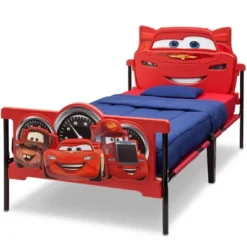 Twin Disney Pixar Cars Plastic 3D Bed - Delta Children -Kids’ Furniture Store GUEST 007faff1 ceb9 486d b372 1b86630a5013