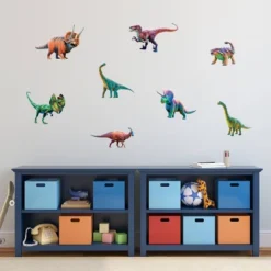 Dino Friends Wall Decor - Decalcomania -Kids’ Furniture Store GUEST 01469372 38d7 4fe9 9005 371c6bfd4c25