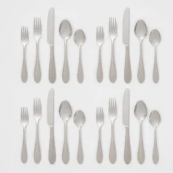 20pc Luxor 18/10 Stainless Steel Flatware Set - Threshold Signature™ 5 20pc Luxor 18/10 Stainless Steel Flatware Set - Threshold Signature™ -Kids’ Furniture Store GUEST 0249df9c 4528 4fe4 ae3a bb1cbcc9fee2