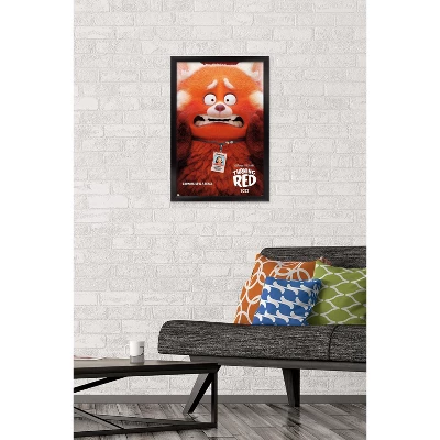 Trends International Disney Pixar Turning Red - Teaser One Sheet Framed Wall Poster Prints 1 Trends International Disney Pixar Turning Red - Teaser One Sheet Framed Wall Poster Prints