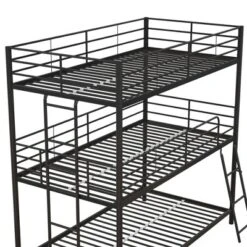 Triple Twin Zeke Metal Bunk Bed - Room & Joy -Kids’ Furniture Store GUEST 038eee45 0945 4561 9171 bba037da82d1