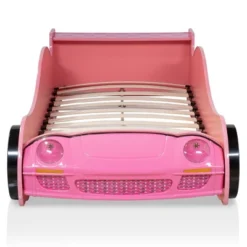 Twin Naglin Racing Car Bed With Led Headlight Pink - HOMES: Inside + Out -Kids’ Furniture Store GUEST 03af96c4 c958 496e b752 225dee1cfe58