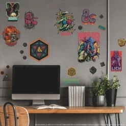 Dungeons & Dragons Peel And Stick Wall Decals - RoomMates -Kids’ Furniture Store GUEST 059d1ad1 5e37 4acf b801 236f0196517b