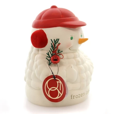 Bank Snowpinion Frozen Assets - 6.75 Inches - Christmas Snowman Department 56 - 4051105 - Porcelain - Off-White 2 Bank Snowpinion Frozen Assets - 6.75 Inches - Christmas Snowman Department 56 - 4051105 - Porcelain - Off-White - Image 2