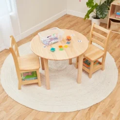 ECR4Kids Three Rung Ladderback Chairs With Storage, 2-Pack - Natural -Kids’ Furniture Store GUEST 079efd91 8c25 405e a7b4 6459e26d5341