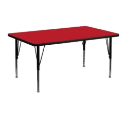 Emma And Oliver 24x48 Rectangle HP Laminate Adjustable Preschool Activity Table -Kids’ Furniture Store GUEST 08741fb6 3df7 4b03 bbd7 565f6e0d3b14