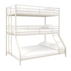 Twin/Twin/Full Zeke Triple Metal Bunk Bed - Room & Joy -Kids’ Furniture Store GUEST 08b5df5a f233 4306 a8e7 69c98cab9b09