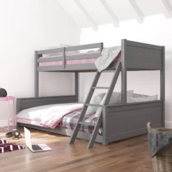 Twin Over Full Capri Wood Bunk Bed Gray - Hillsdale Furniture 19 Twin Over Full Capri Wood Bunk Bed Gray - Hillsdale Furniture -Kids’ Furniture Store GUEST 0a7857c9 d65f 4ff6 8655 89493961b5b0
