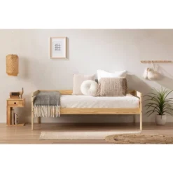 Sweedi Solid Wood 1 Drawer Nightstand Natural Wood - South Shore -Kids’ Furniture Store GUEST 0b671610 cf13 4b1b af02 76fe6a21c029