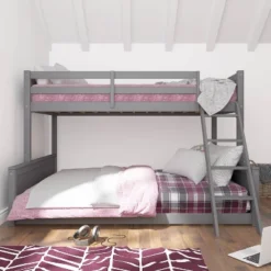 Twin Over Full Capri Wood Bunk Bed Gray - Hillsdale Furniture 20 Twin Over Full Capri Wood Bunk Bed Gray - Hillsdale Furniture -Kids’ Furniture Store GUEST 0ba356a4 1c17 49bf a835 296c999ab874