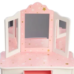 Fashion Twinkle Star Gisele Play Vanity Set Pink/White - Teamson Kids -Kids’ Furniture Store GUEST 0c149566 f47b 46dc 8f41 48e74f4c1359