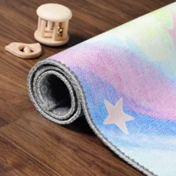 Butterfly Colorful Kids Playroom Nursery Washable Indoor Area Rug By Blue Nile Mills -Kids’ Furniture Store GUEST 0c39ad61 1f79 4c45 b0ba 431f5ba5d223