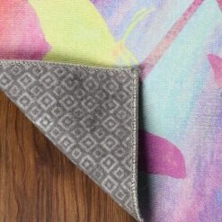 Butterfly Colorful Kids Playroom Nursery Washable Indoor Area Rug By Blue Nile Mills -Kids’ Furniture Store GUEST 0ca28f6f 78ae 4035 8ea0 99567f787c56