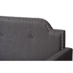 Twin Packer Fabric Upholstered Sofa Daybed Gray - Baxton Studio -Kids’ Furniture Store GUEST 0de0a37b 220a 4907 90fc 82ad2a592387