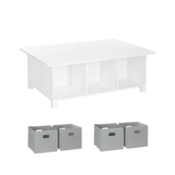 5pc Kids' Activity Table Set With 4 Bins - RiverRidge Home -Kids’ Furniture Store GUEST 0e86c2bd 3cd7 4497 8df5 c311d7e5d5ed