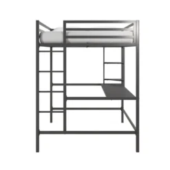 Full Maxwell Metal Loft Bed With Desk & Shelves - Novogratz -Kids’ Furniture Store GUEST 0f22f7ef 2927 4763 967c f6b9019e244a