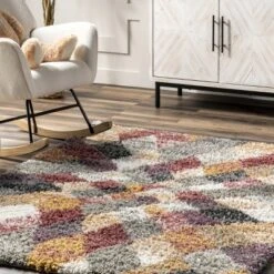 Dabney Abstract Kids Shag Area Rug -Kids’ Furniture Store GUEST 0f25701a b925 4974 b9d0 5bfb49312f7b