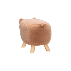 Theodore Teddy Bear Stool Light Brown - Powell -Kids’ Furniture Store GUEST 0feecfd5 0539 4f96 94b8 5c90e51de399