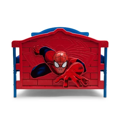 Twin Marvel Spider-Man Plastic 3D Bed - Delta Children 5 Twin Marvel Spider-Man Plastic 3D Bed - Delta Children - Image 5