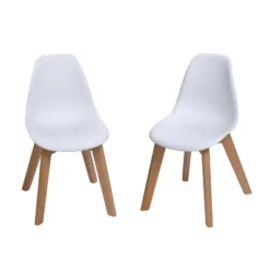 Set Of 2 Kids' Chairs With Beech Legs - Gift Mark -Kids’ Furniture Store GUEST 102a3033 8951 4814 bb57 a93753ff5381