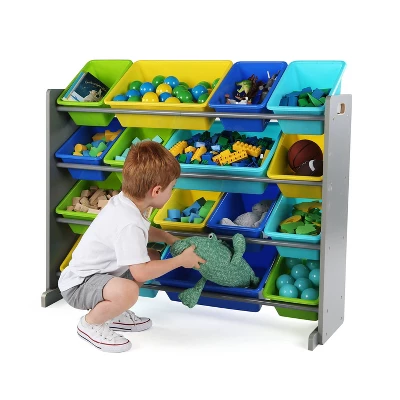 Kids' Super-Size Toy Organizer Elements Collection Gray - Humble Crew 4 Kids' Super-Size Toy Organizer Elements Collection Gray - Humble Crew - Image 4