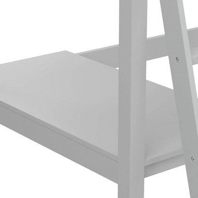 Kids' Twin Caspian Study Loft Gray - Hillsdale Furniture 9 Kids' Twin Caspian Study Loft Gray - Hillsdale Furniture - Image 9