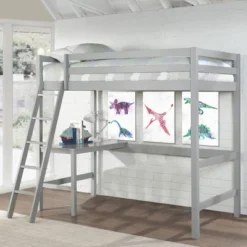 Kids' Twin Caspian Study Loft Gray - Hillsdale Furniture 21 Kids' Twin Caspian Study Loft Gray - Hillsdale Furniture -Kids’ Furniture Store GUEST 1190283d 356a 4f1a b3f3 60940b0ae986