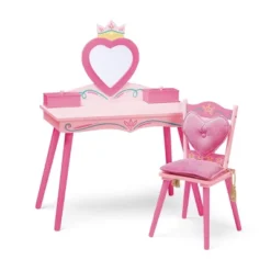 Princess Vanity Table And Chair Set - WildKin -Kids’ Furniture Store GUEST 12ef36f3 9441 4661 a3ac 50ed5920c42c