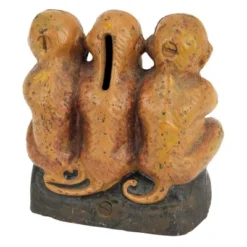 Design Toscano Speak No, See No, Hear No Evil Monkeys Still Action Die-Cast Iron Coin Bank -Kids’ Furniture Store GUEST 1342a5f1 b265 4fcb bb4c 764c6a64bf2e