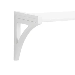 36" Topsy Turvey 2 In 1 Kids' Shelf With Brackets For Underneath Or Facing Upward White - InPlace -Kids’ Furniture Store GUEST 1352582e c5fa 412d 9387 4e251fdeec18
