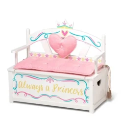 Princess Bench Seat With Storage - WildKin -Kids’ Furniture Store GUEST 137f8c04 5fc8 406a 984e 77bb463346cd
