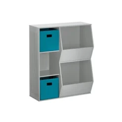 3pc Kids' Floor Cabinet With 2 Bins Set - RiverRidge Home 19 3pc Kids' Floor Cabinet With 2 Bins Set - RiverRidge Home -Kids’ Furniture Store GUEST 1384679d 978e 46ac 9ea4 f81f200b3ccb