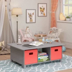 Kids' 6 Cubby Storage Activity Table - RiverRidge Home -Kids’ Furniture Store GUEST 158b4090 7d79 41e1 9d2f 05f25f73592e