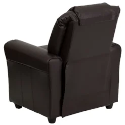 Emma And Oliver Contemporary Kids Recliner With Cup Holder And Headrest -Kids’ Furniture Store GUEST 15fd0186 8632 4bef a851 f899eb2d6e45