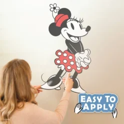 Classic Minnie Wall Decal - Decalcomania -Kids’ Furniture Store GUEST 175eb71f 5373 4b4c b91b fd4649b24537