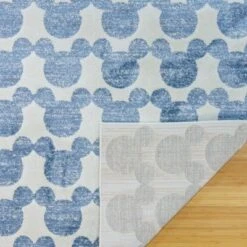 Disney Mickey Mouse Barcelona 7'10"x10' Indoor Area Rug Blue -Kids’ Furniture Store GUEST 17f3e99b ab42 4da9 a9a4 5d61439ca0b7