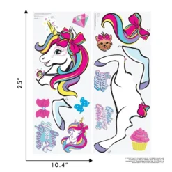 JoJo Siwa's Unicorn Wall Decal - Decalcomania -Kids’ Furniture Store GUEST 18245060 5548 4f65 87d7 e356e95dd4d6