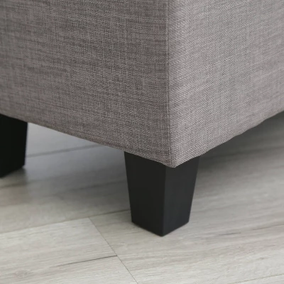 Ben Tufted Storage Ottoman - Abbyson Living 5 Ben Tufted Storage Ottoman - Abbyson Living - Image 5