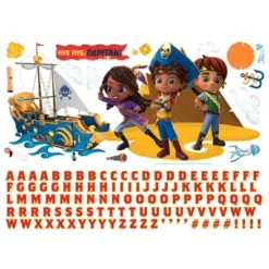 Santiago Of The Seas Giant Peel & Stick Wall Decals With Alphabet - RoomMates -Kids’ Furniture Store GUEST 1cab157b ba24 4975 bbf4 488e714c995a