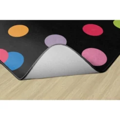 Flagship Carpets Just Teach Rainbow Polka Dots Area Rug -Kids’ Furniture Store GUEST 1cc3ba79 3352 421f 93a5 c570fdb17517