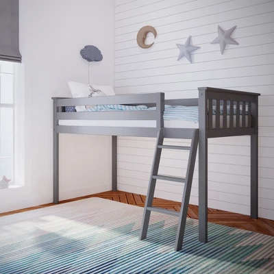 Max & Lily Twin Low Loft Bed 1 Max & Lily Twin Low Loft Bed