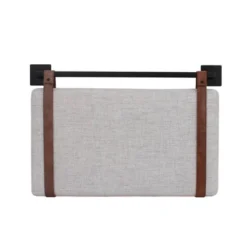 Harlow Headboard Sand Gray Fabric Vintage Brown - Nathan James 19 Harlow Headboard Sand Gray Fabric Vintage Brown - Nathan James -Kids’ Furniture Store GUEST 1f5ee141 da10 4814 8726 04d353230a36