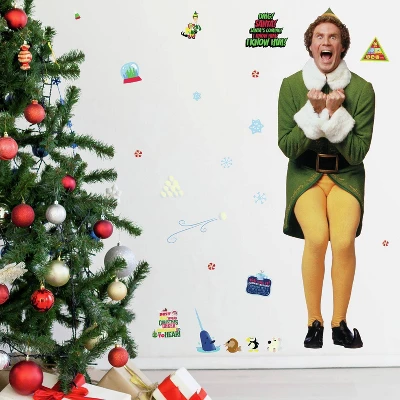 Buddy The Elf Giant Peel And Stick Wall Decals - RoomMates 1 Buddy The Elf Giant Peel And Stick Wall Decals - RoomMates