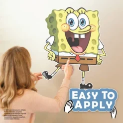 Sponge Bob Wall Decal - Decalcomania -Kids’ Furniture Store GUEST 214f9806 5bbf 455a 8bee e90effac3567