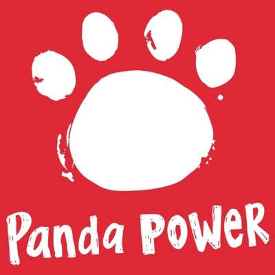 Men's Turning Red Panda Power Paw Print T-Shirt 1 Men's Turning Red Panda Power Paw Print T-Shirt