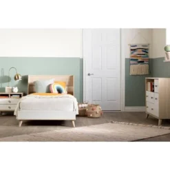 Yodi 2 Drawer Nightstand Soft Elm/White - South Shore -Kids’ Furniture Store GUEST 233ba939 d918 49aa b207 b7b23e9332b4