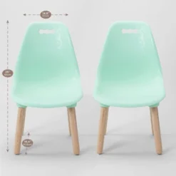 Set Of 2 Kid Century Modern Kids' Chairs - B. Spaces -Kids’ Furniture Store GUEST 24c782bd c9a2 4455 9817 6cb28f77dbbb