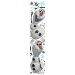 Roommates Frozen Olaf The Snow Man Peel And Stick Wall Decal