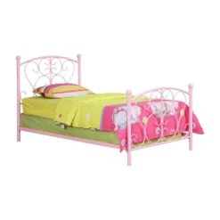 HOMES: Inside + Out Twin Allen Kids' Metal Bed - IoHOMES -Kids’ Furniture Store GUEST 26e4d6e3 bd8f 4dd5 9a19 6e27e78b5a8f